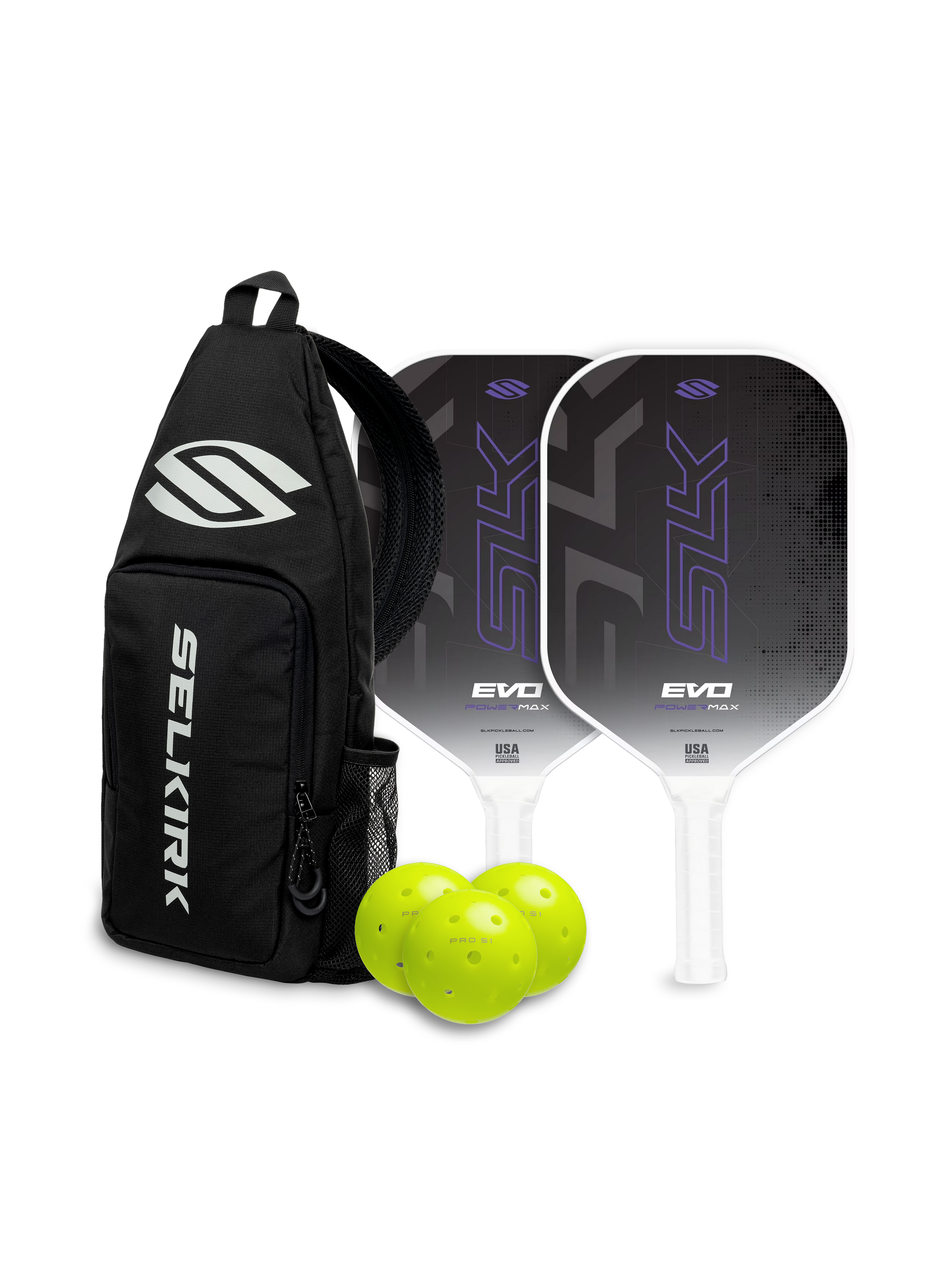 EVO Max Bundle (2 paddles + bag + balls)