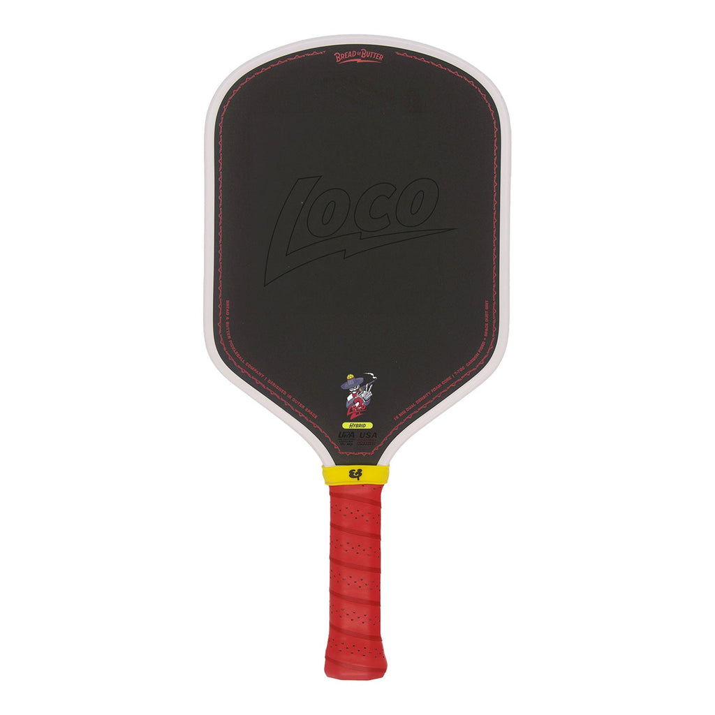 Bread & Butter Loco 2 Hybrid pickleball paddle - Blanco