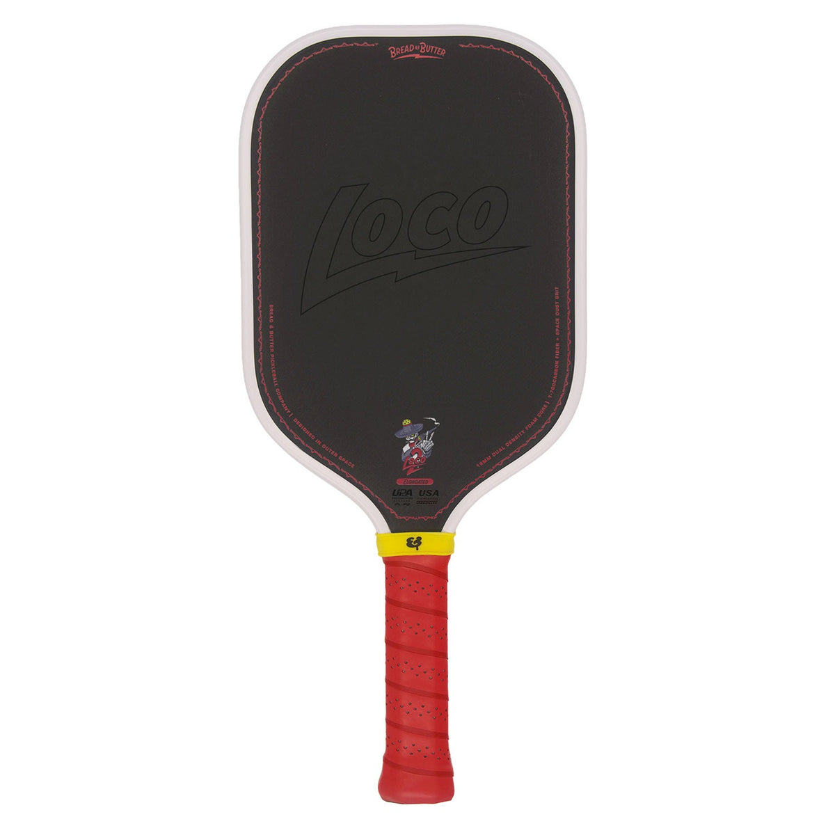 Bread & Butter Loco 2 Elongated pickleball paddle - Blanco